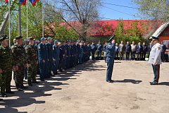 В Александров-Гае увековечили имя ветерана пожарной охраны