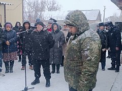 Жители села Новоалександровка почтили память Джалмурзинова Жаната