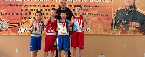 Турнир по боксу памяти майора Дмитрия Безбородова для боксёров из Александров Гая завершился победой