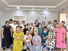 85-летний юбилей отметила мать-героиня из Новоалександровки Сабила Мухангалиева