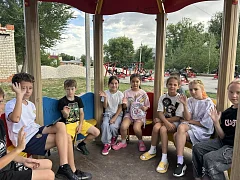 В Александровом Гае продолжает работу летняя площадка «Детство» 