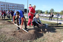 «Быть воином – это жить вечно»: александровогайцы высадили именные тополя в память героев СВО