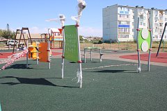 В Александров Гае завершилось строительство новой комфортной зоны