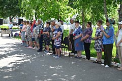 «Чтобы небо было чистым»: в Новоалександровке простились с героями СВО 