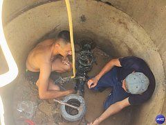 В селе Новоалександровка приступили к ремонту водоразводящих сетей