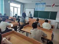 Школьники села Камышки встретились с участниками СВО 